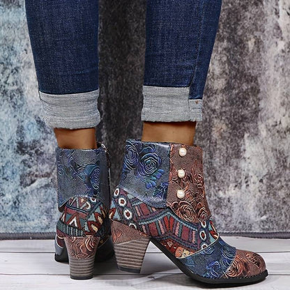 Schicke Orthopädische Stiefel mit einzigartigem Design