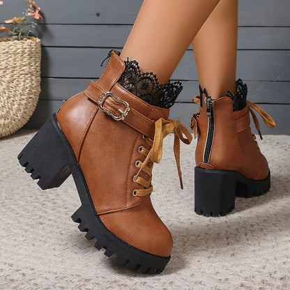 Klassische Orthopädische Stiefel mit zeitlosem Stil