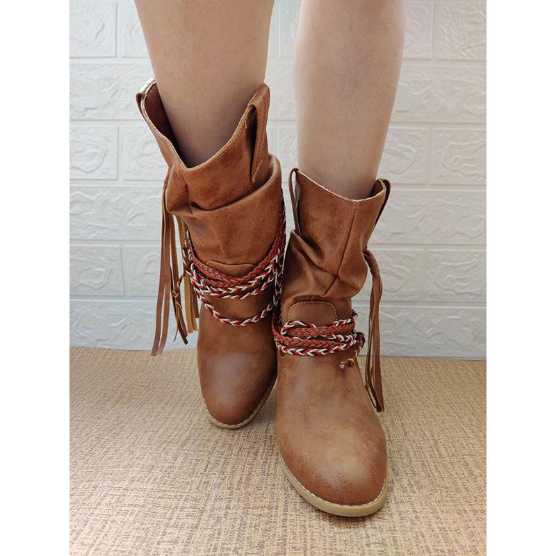 Schicke Orthopädische Stiefel mit einzigartigem Design