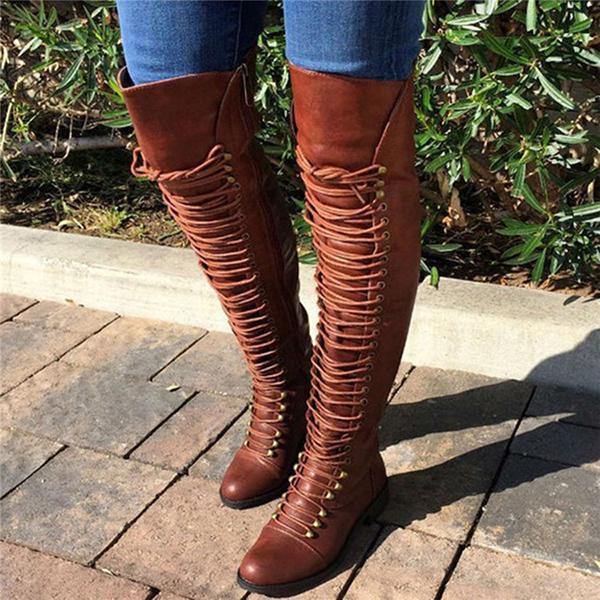Klassische Orthopädische Stiefel mit zeitlosem Stil