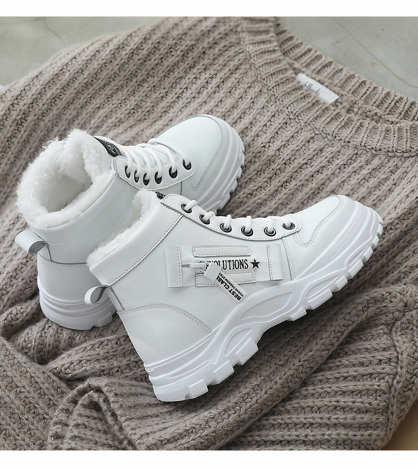 Anmutige Orthopädische Stiefel für modernen Look