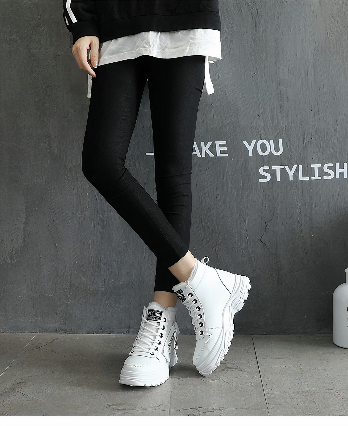 Anmutige Orthopädische Stiefel für modernen Look
