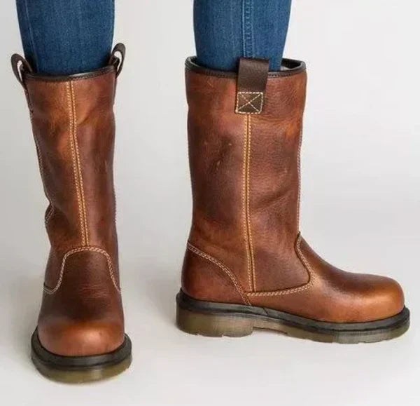 Klassische Orthopädische Stiefel mit zeitlosem Stil