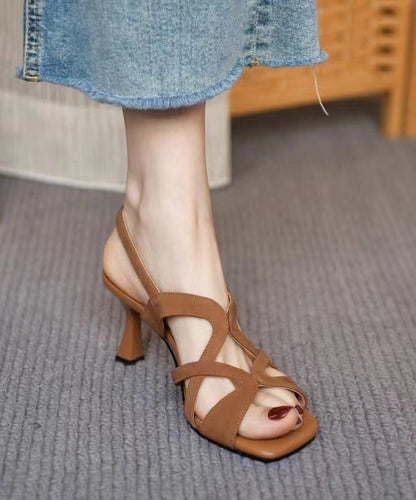 MW | Modische Elegante Sandalen mit mittlerem Absatz