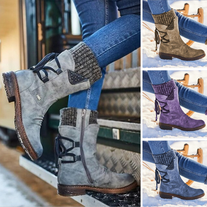 Vintage inspirierte Orthopädische Stiefel