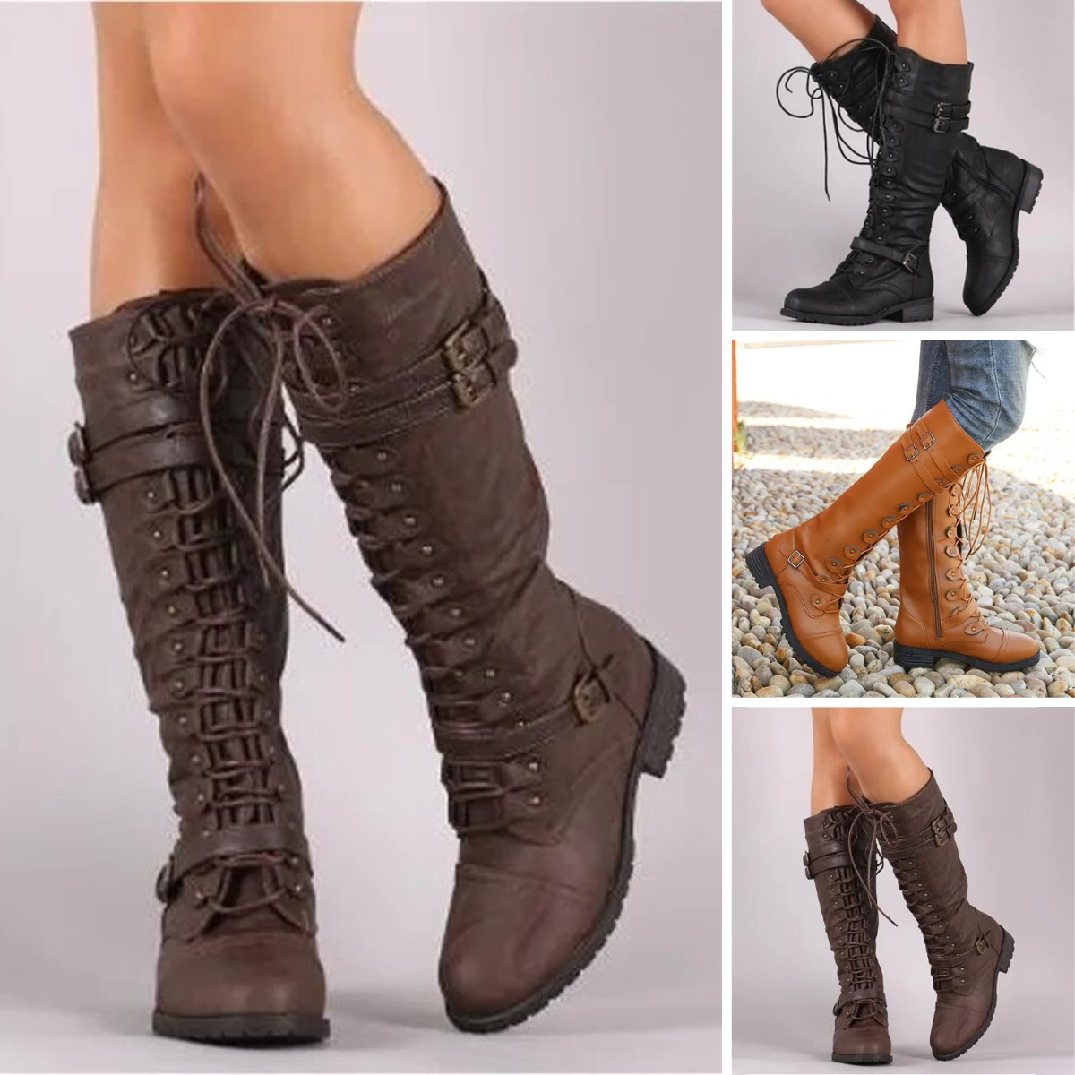 Anmutige Orthopädische Stiefel für modernen Look