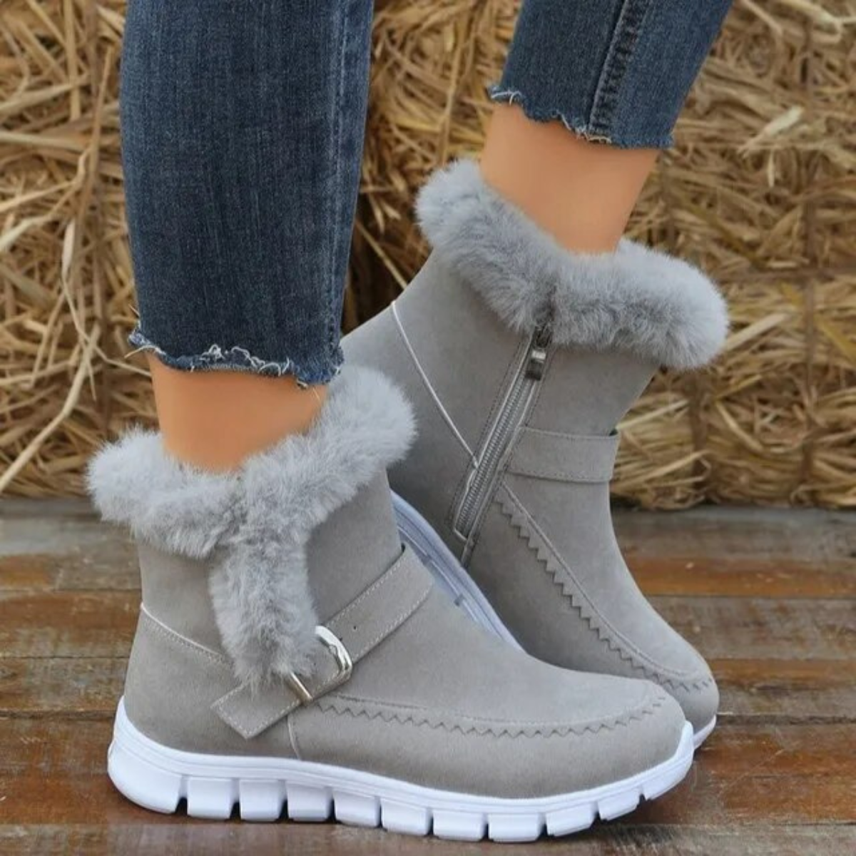 Schicke Orthopädische Stiefel mit einzigartigem Design