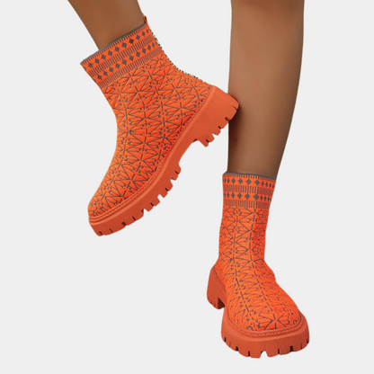 Vintage inspirierte Orthopädische Stiefel