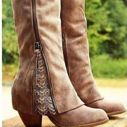 Schicke Orthopädische Stiefel mit einzigartigem Design
