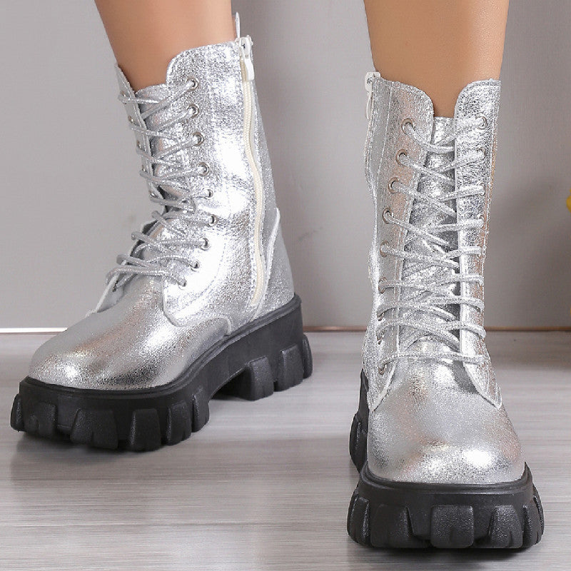Klassische Orthopädische Stiefel mit zeitlosem Stil