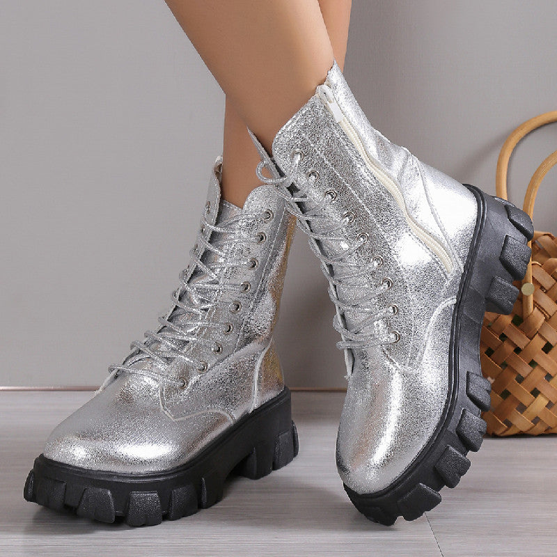 Klassische Orthopädische Stiefel mit zeitlosem Stil