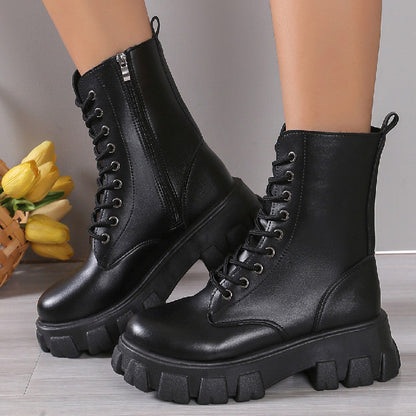 Klassische Orthopädische Stiefel mit zeitlosem Stil