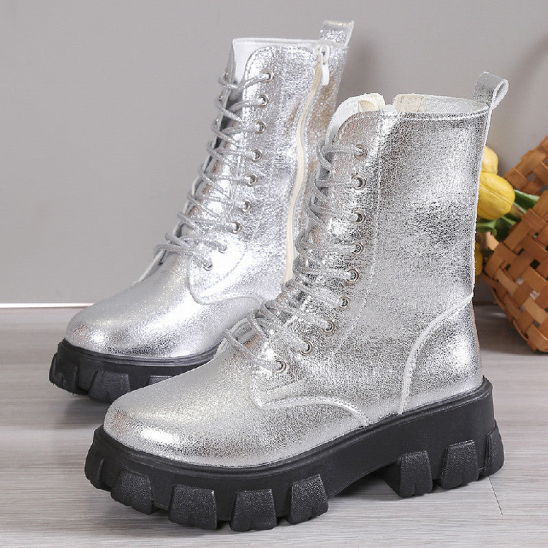 Klassische Orthopädische Stiefel mit zeitlosem Stil