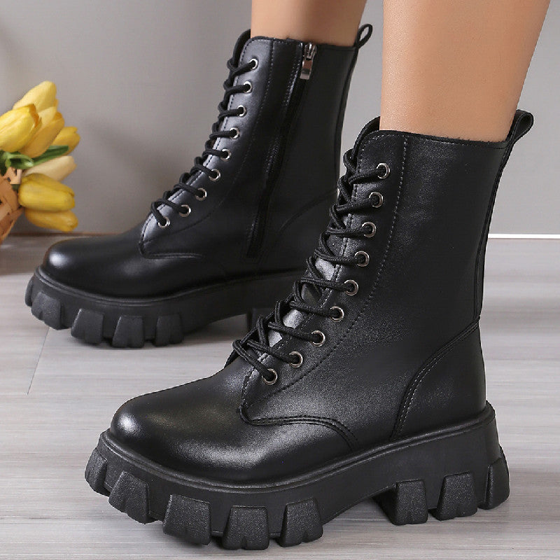 Klassische Orthopädische Stiefel mit zeitlosem Stil