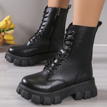 Klassische Orthopädische Stiefel mit zeitlosem Stil