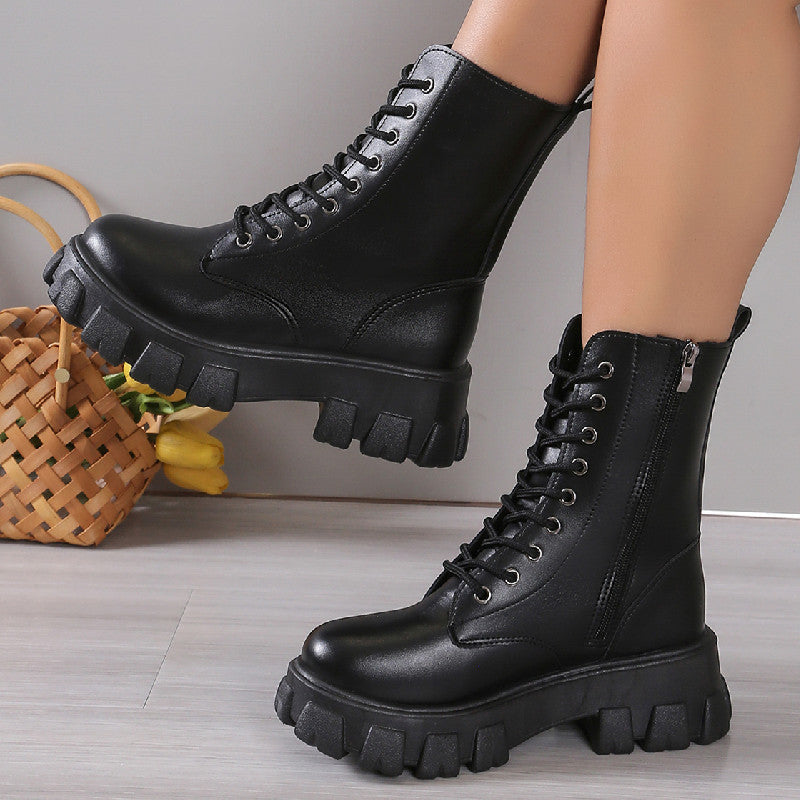 Klassische Orthopädische Stiefel mit zeitlosem Stil