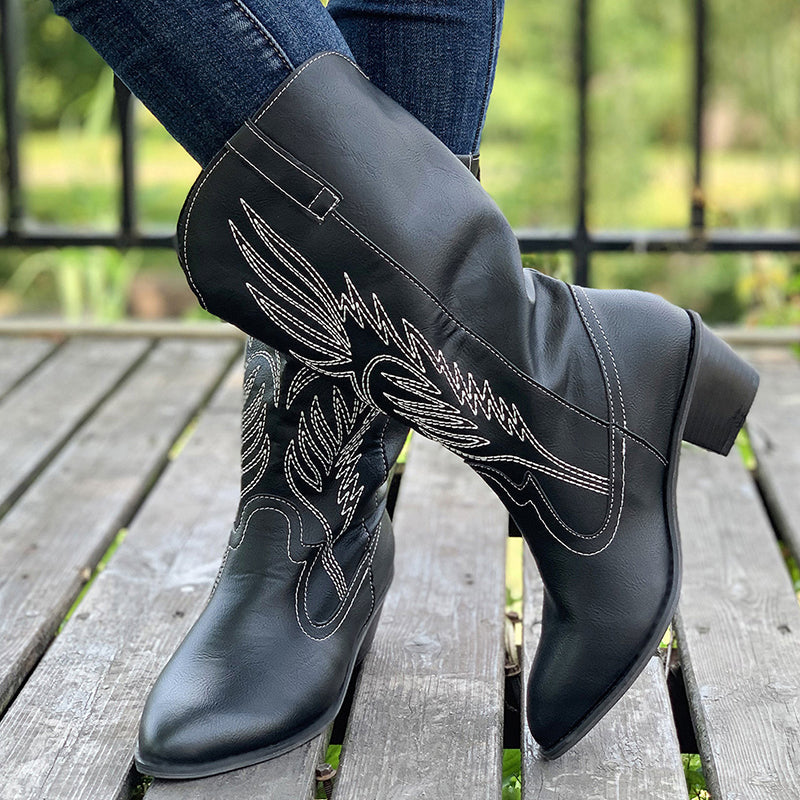 Vintage inspirierte Orthopädische Stiefel