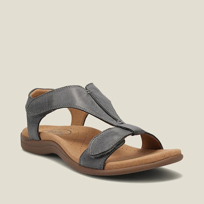 MW | Orthopädische Damen-Sandalen mit niedrigen Absätzen