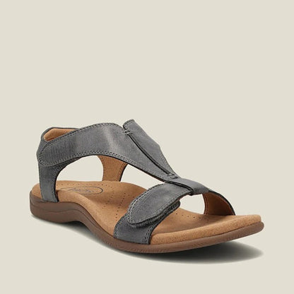 MW | Orthopädische Damen-Sandalen mit niedrigen Absätzen