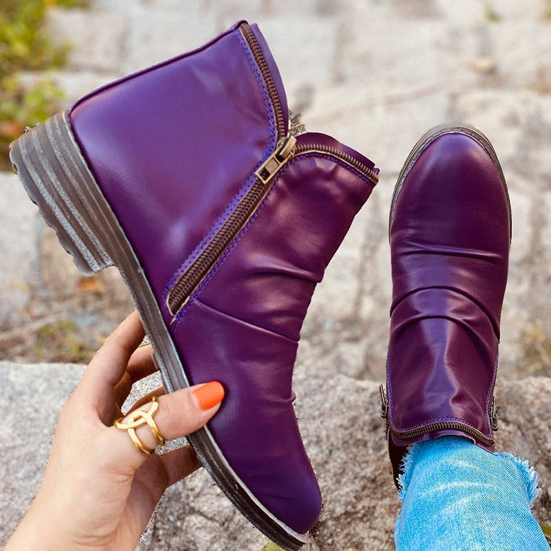 Vintage inspirierte Orthopädische Stiefel