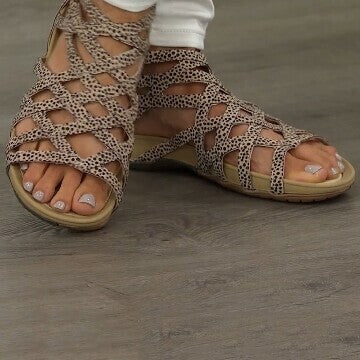 MW | Runde Zehe Hohle Römische Gladiatorensandalen