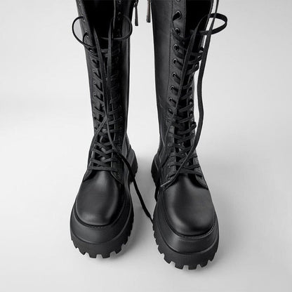 Vintage inspirierte Orthopädische Stiefel