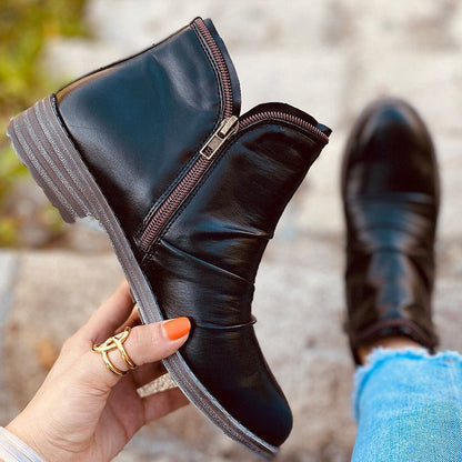 Vintage inspirierte Orthopädische Stiefel