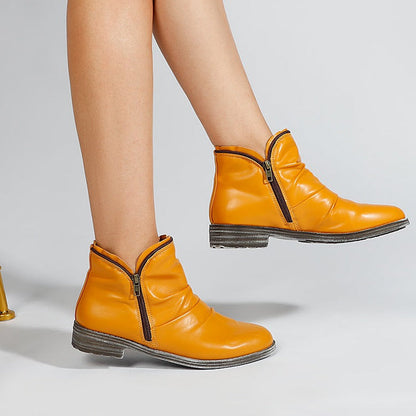 Vintage inspirierte Orthopädische Stiefel