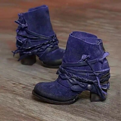 Vintage inspirierte Orthopädische Stiefel