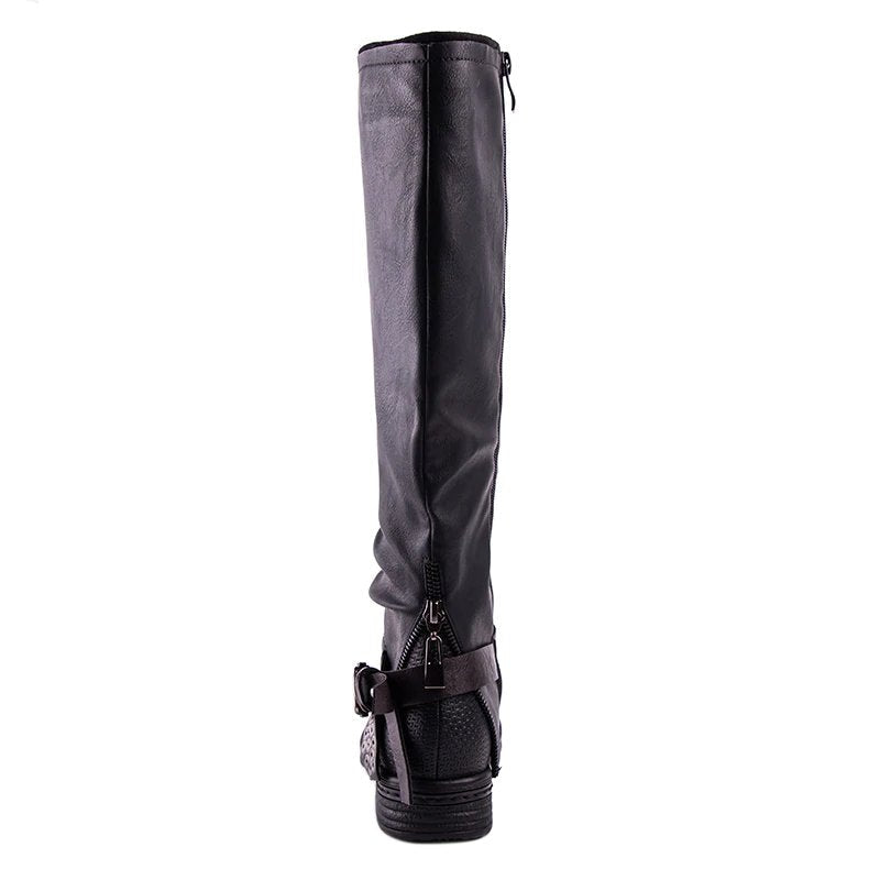Vintage inspirierte Orthopädische Stiefel