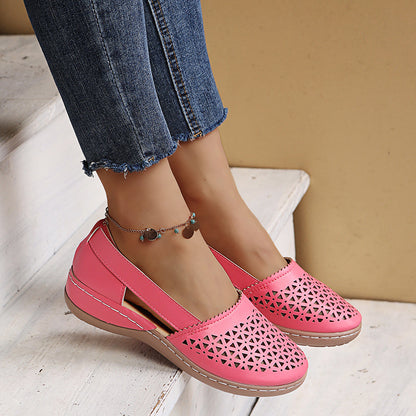 MW | Frauen Keile Orthopädische Hollow Out Vintage Sandalen