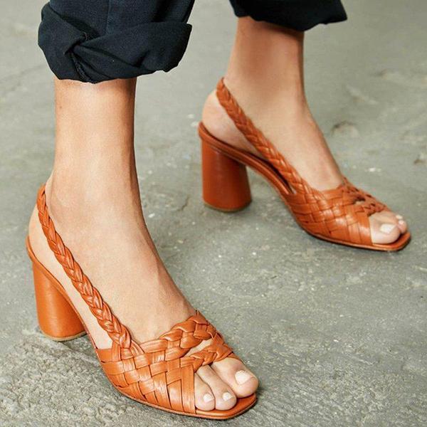 MW | Elegante High Heels Vintage Sandalen