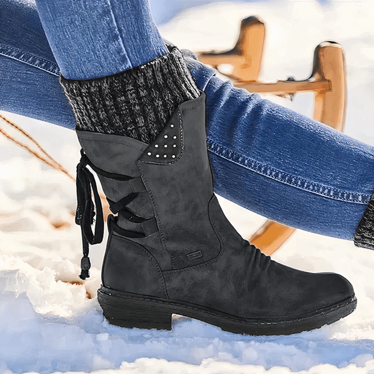 Elegante Orthopädische Stiefel für jeden Schritt