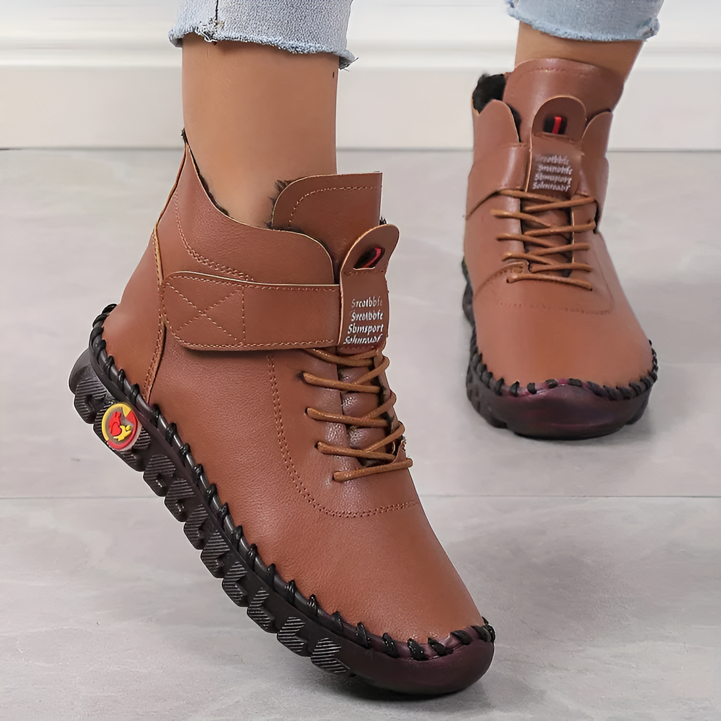 Schicke Orthopädische Stiefel mit einzigartigem Design