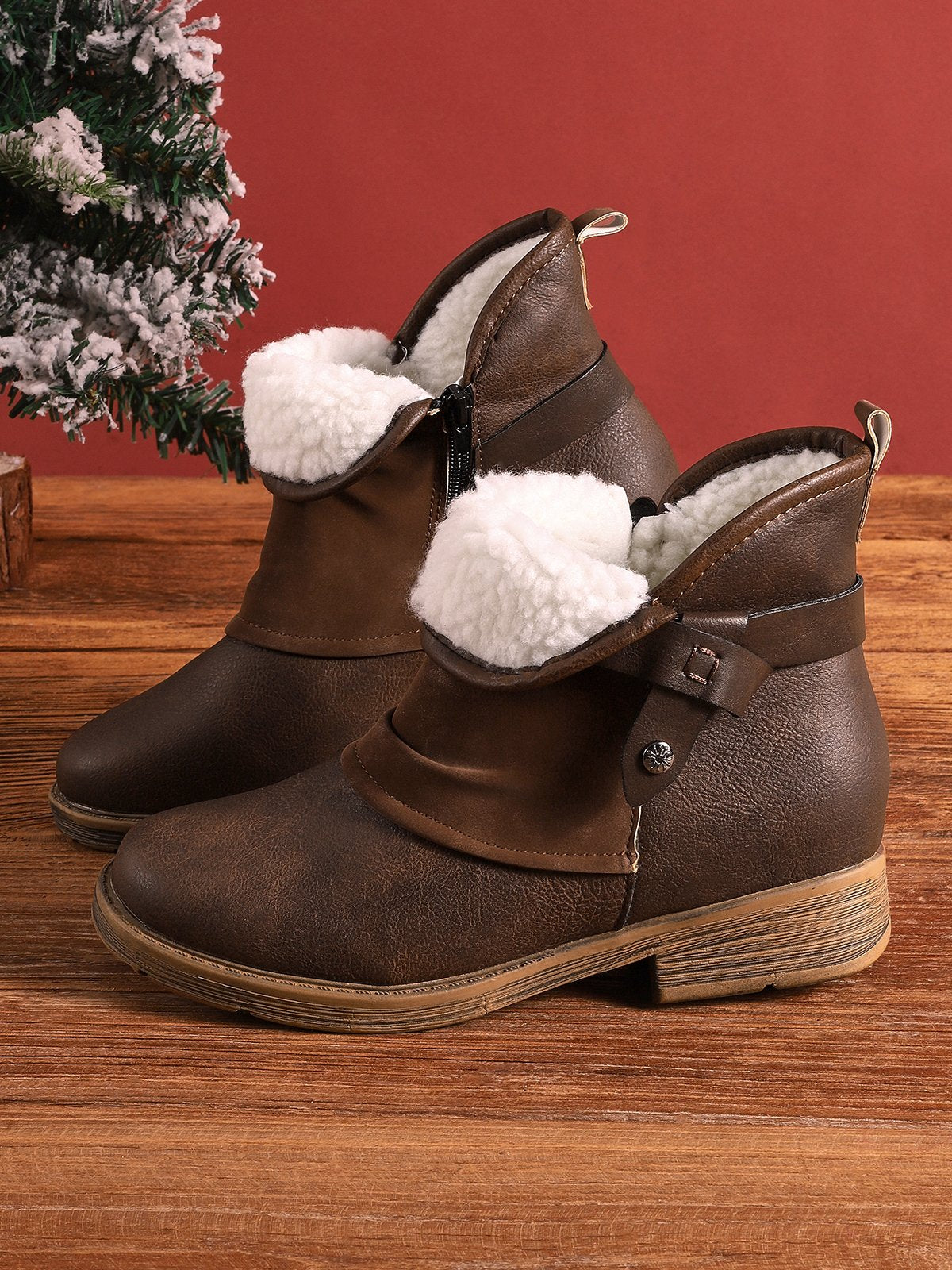 Klassische Orthopädische Stiefel mit zeitlosem Stil