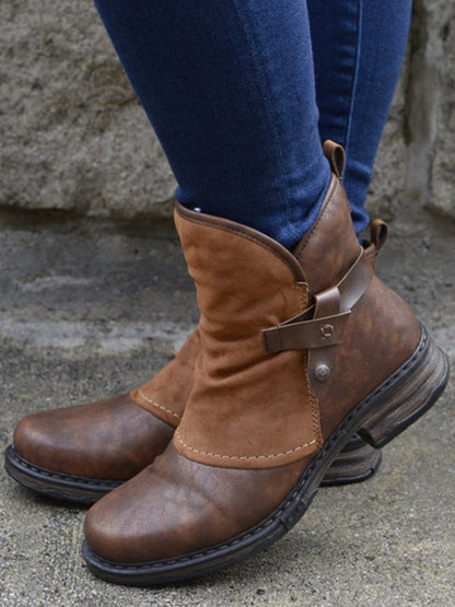 Klassische Orthopädische Stiefel mit zeitlosem Stil