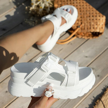 MW | Damen-Keilabsatz-Sandalen