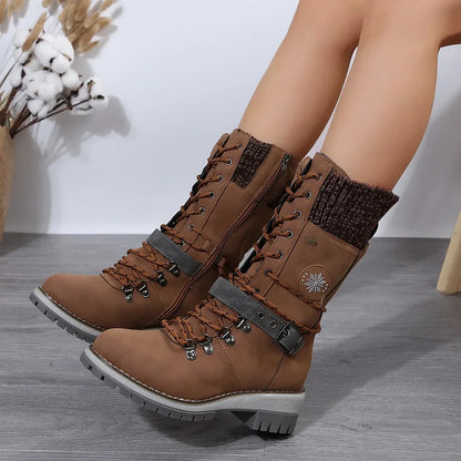 Klassische Orthopädische Stiefel mit zeitlosem Stil