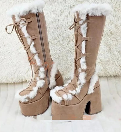Klassische Orthopädische Stiefel mit zeitlosem Stil