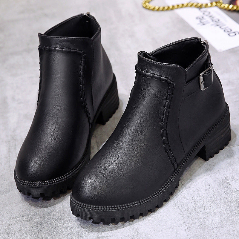 Klassische Orthopädische Stiefel mit zeitlosem Stil