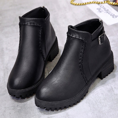 Klassische Orthopädische Stiefel mit zeitlosem Stil