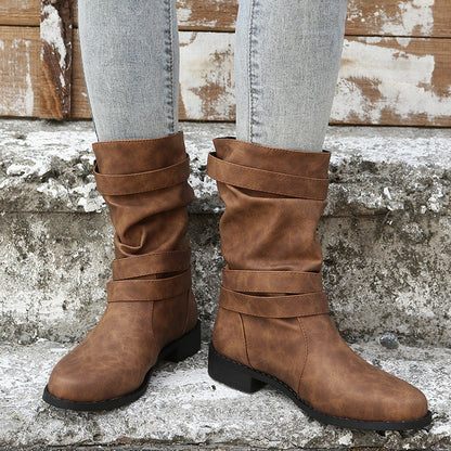 Klassische Orthopädische Stiefel mit zeitlosem Stil
