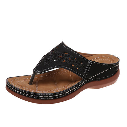 Klassische Orthopädische Sandalen mit zeitlosem Stil