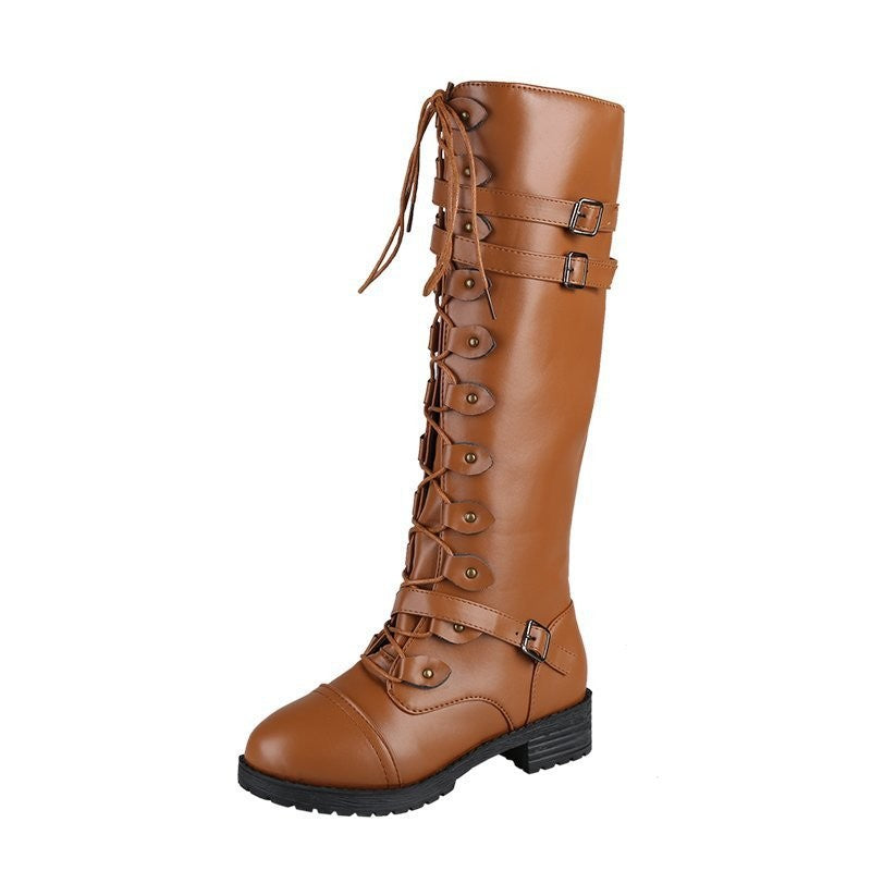 Vintage inspirierte Orthopädische Stiefel