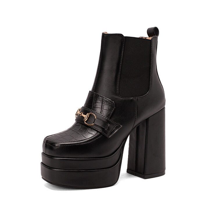Klassische Orthopädische Stiefel mit zeitlosem Stil