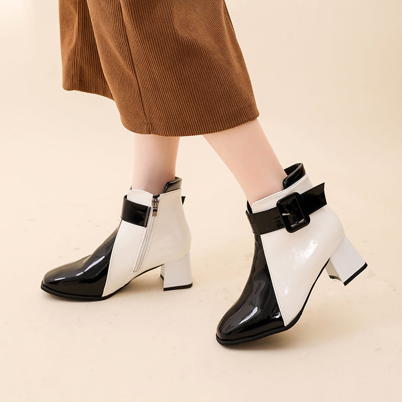 Vintage inspirierte Orthopädische Stiefel
