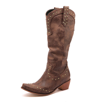 Vintage inspirierte Orthopädische Stiefel