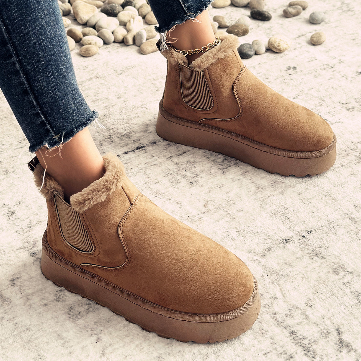 Klassische Orthopädische Stiefel mit zeitlosem Stil