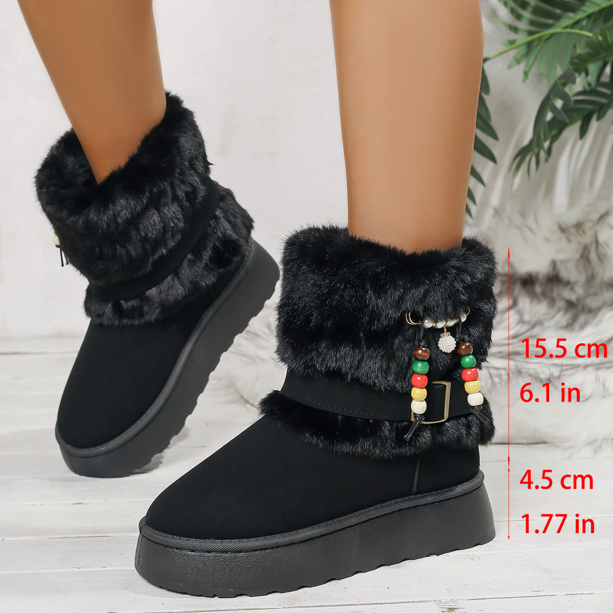 Vintage inspirierte Orthopädische Stiefel