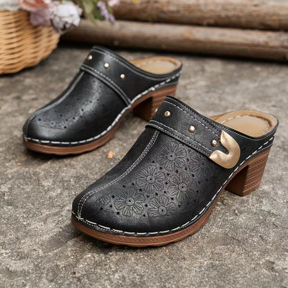 Vintage inspirierte Orthopädische Sandalen
